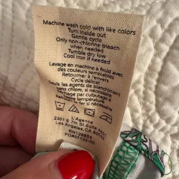 Green Paisley Women's wrap Dress - Picture 9 of 10